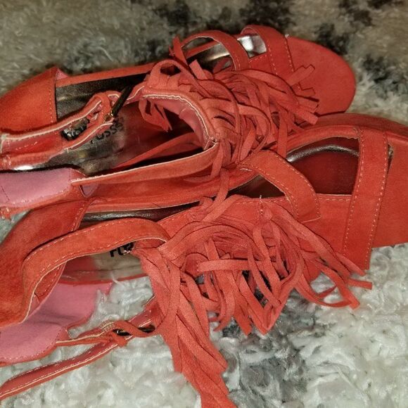 CHARLOTTE RUSSE WEDGE STYLE OPEN TOE WOMEN"S SANDAL - Picture 13 of 14